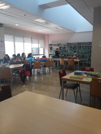 Aula de trabajo (BIBLIOTECA UNIVERSITARIA GRANADA)